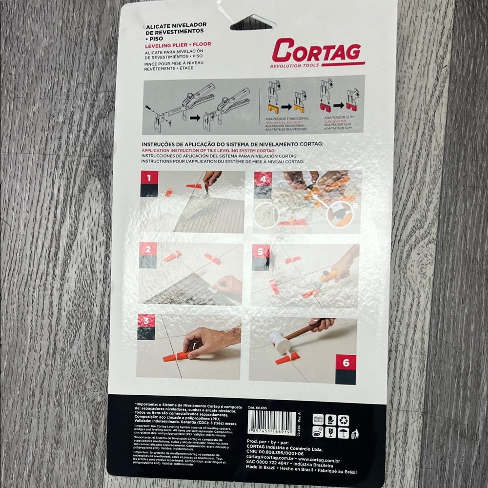 Tile Leveling System Pliers - Yellow - Picture 2 of 2